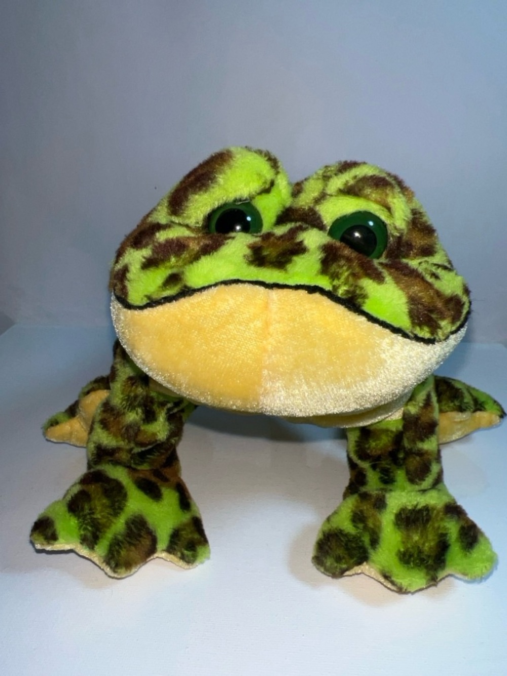 Ganz Webkinz Bullfrog Plush Stuffed Animal Toy No Code HM114